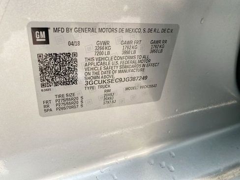 Used 2018 Chevrolet Silverado 1500 LTZ w/ Sport Package image 31