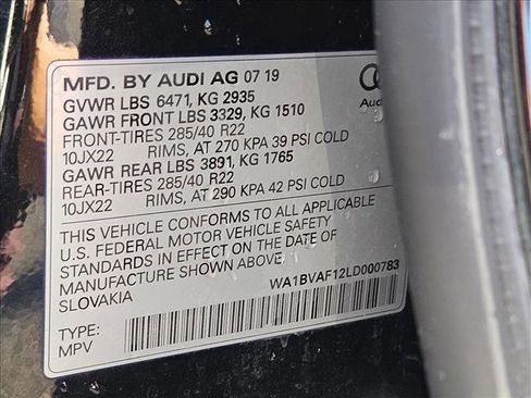 Used 2020 Audi Q8 Premium Plus w/ Premium Plus Package image 22