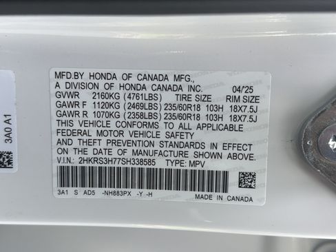 Certified 2025 Honda CR-V EX-L image 36