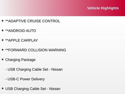 Used 2025 Nissan Kicks SV w/ Charging Package image 8