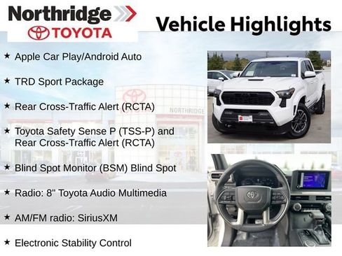 Certified 2024 Toyota Tacoma TRD Sport image 2