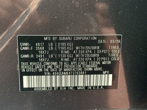 New 2026 Subaru Crosstrek 2.5i Limited AWD/4WD image 35