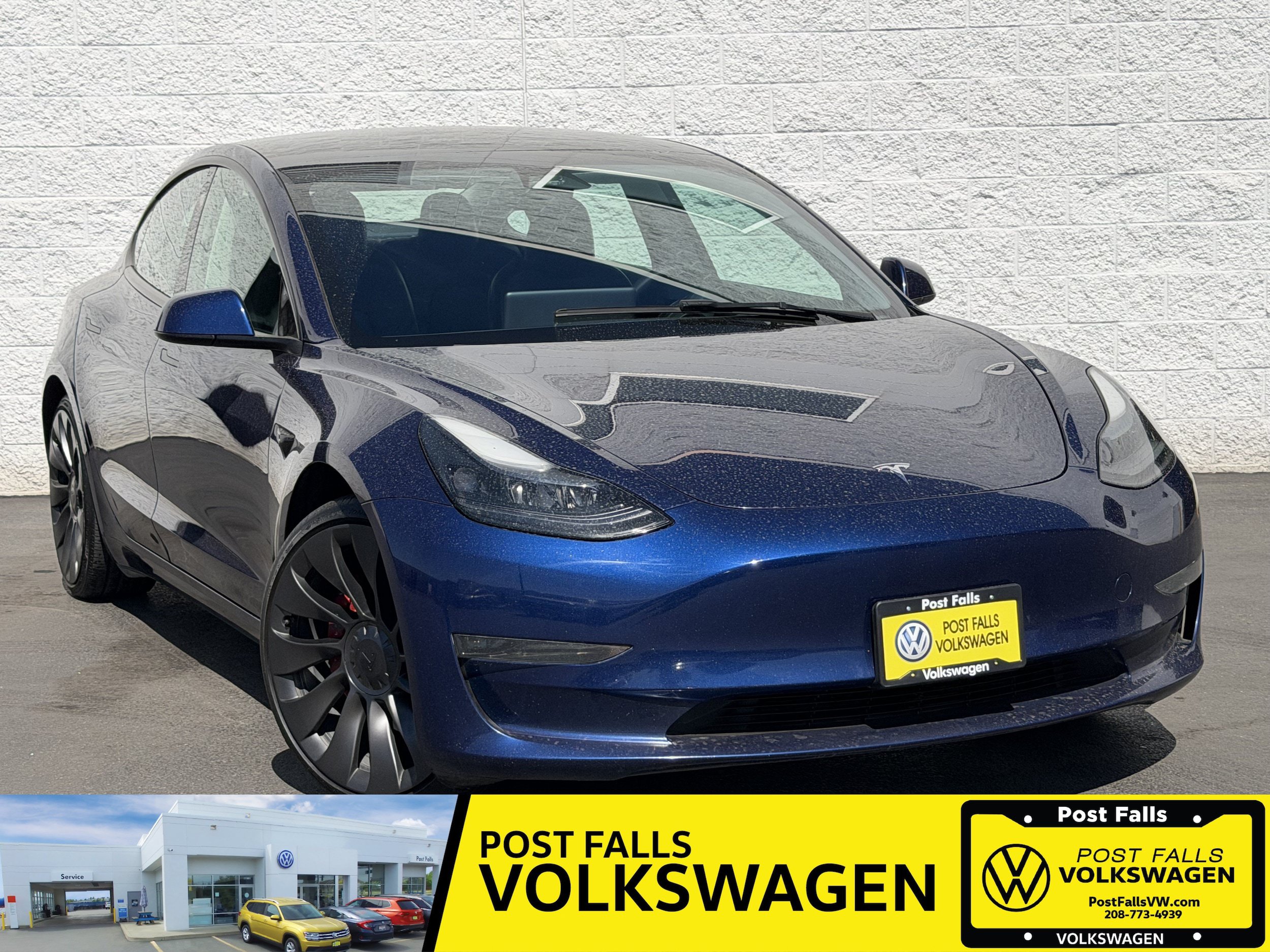 Used 2023 Tesla Model 3 Performance AWD/4WD image 1