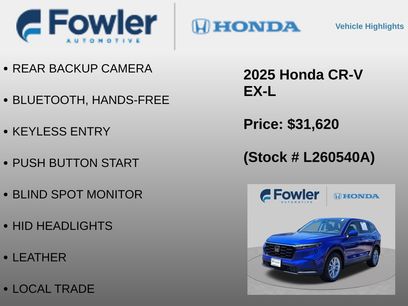 Used 2025 Honda CR-V EX-L
