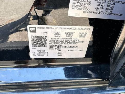 Used 2021 GMC Sierra 1500 AT4 w/ AT4 Premium Package AWD/4WD image 14