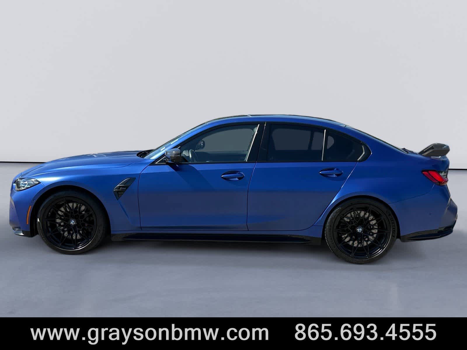 Used 2024 BMW M3 Competition w/ M Carbon Exterior Package RWD image 6