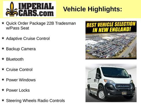 Used 2025 RAM ProMaster 2500 w/ U-Haul Equipment Group FWD image 8