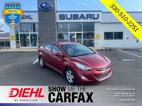 Used 2013 Hyundai Elantra GLS w/ Preferred Pkg FWD image 1