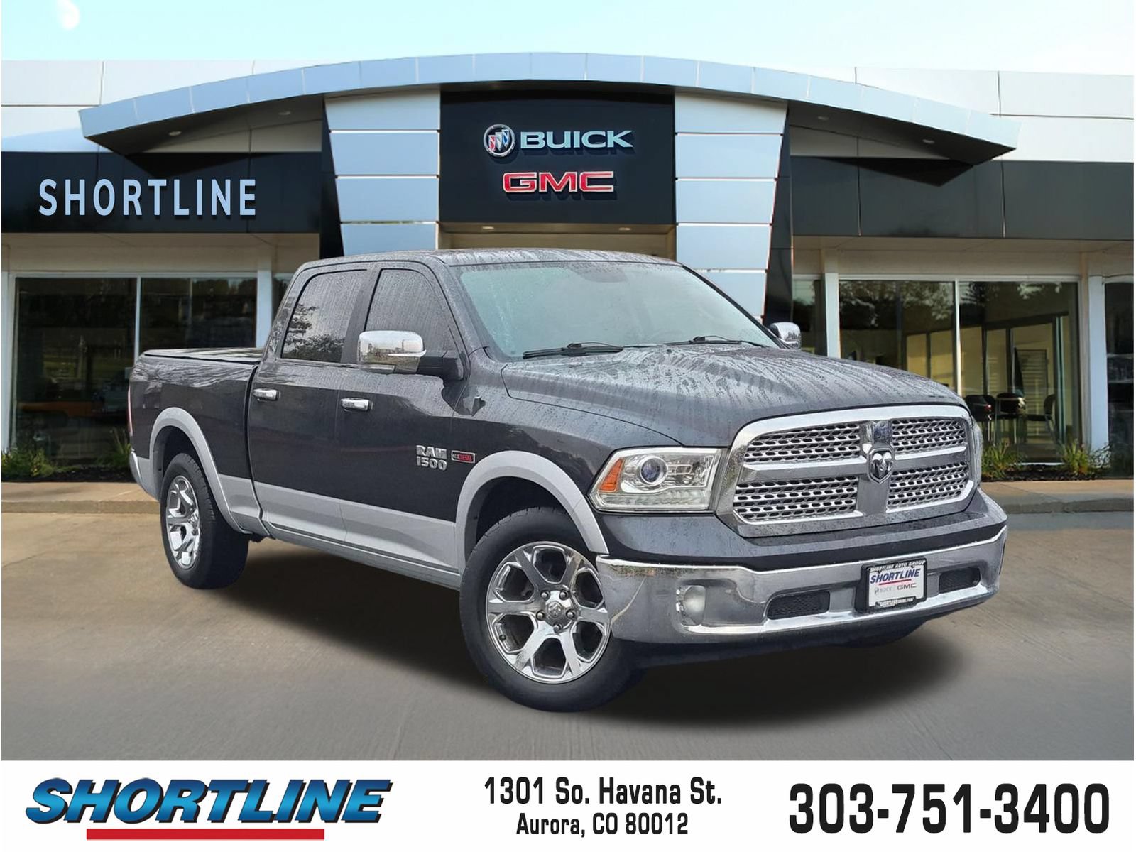 Used 2017 RAM 1500 Laramie w/ Convenience Group AWD/4WD image 1