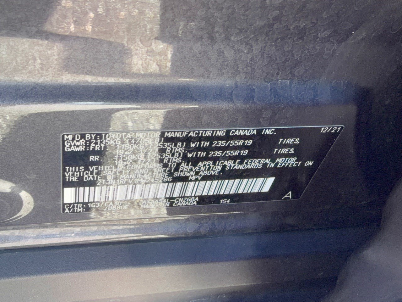 Certified 2021 Toyota RAV4 Limited AWD/4WD image 32