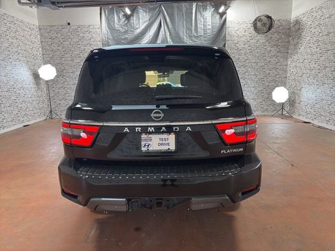 Used 2021 Nissan Armada Platinum w/ Captain's Chairs Package AWD/4WD image 6