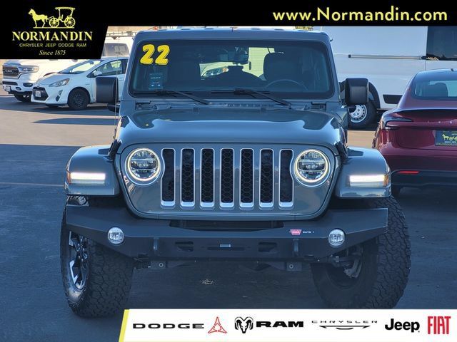 Used 2022 Jeep Wrangler Unlimited Sahara AWD/4WD image 2