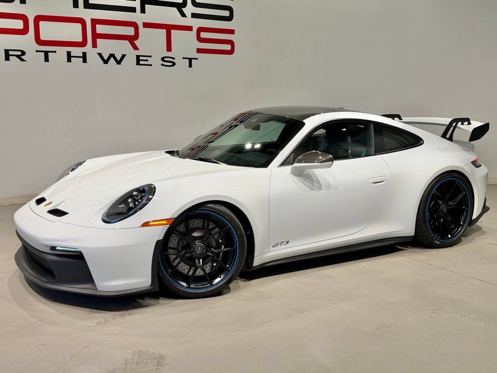 Used 2022 Porsche 911 GT3 w/ Extended Leather Package RWD image 2