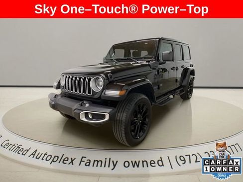 Used 2025 Jeep Wrangler Unlimited Sahara w/ Safety Group image 1