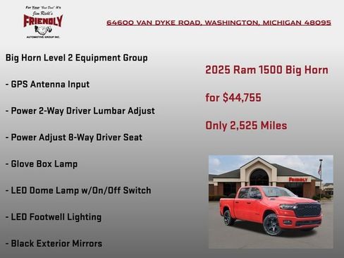 Certified 2025 RAM 1500 Big Horn image 15