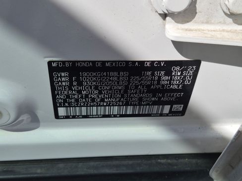 Used 2024 Honda HR-V Sport image 35