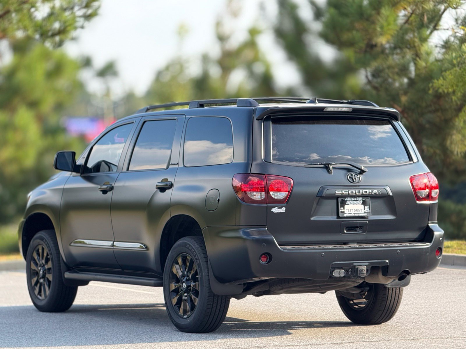 Used 2021 Toyota Sequoia Nightshade w/ Safety & Convenience Package RWD image 9