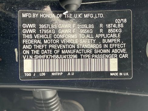 Used 2018 Honda Civic EX image 29