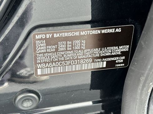 Used 2015 BMW 640i Gran Coupe image 34