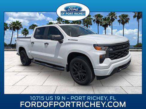 Used 2023 Chevrolet Silverado 1500 Custom w/ LPO, Dark Essentials Package image 1