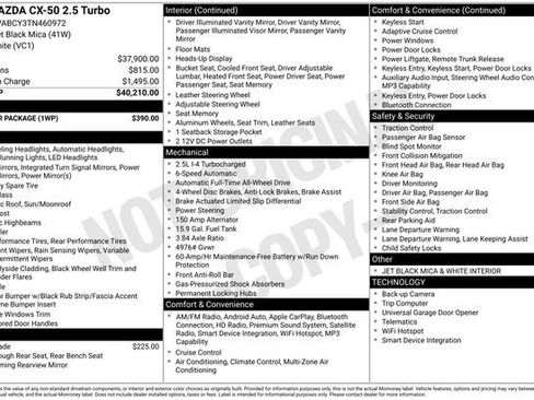 New 2026 MAZDA CX-50 AWD 2.5 S w/ Weather Package image 9