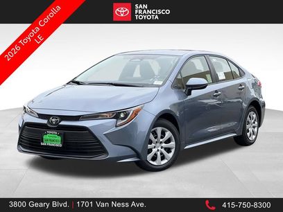 New 2026 Toyota Corolla LE