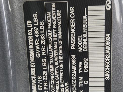 Used 2018 INFINITI QX30 AWD image 23