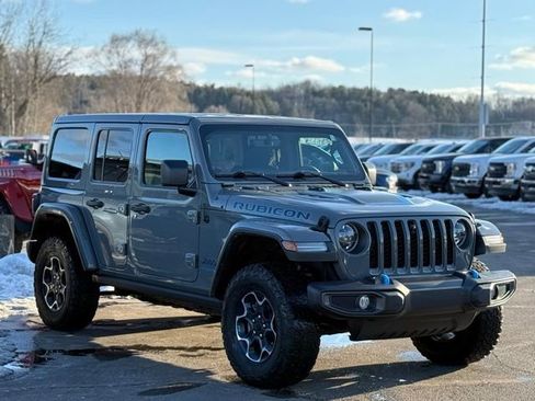 Used 2022 Jeep Wrangler Unlimited Rubicon 4xe w/ Cold Weather Group image 39