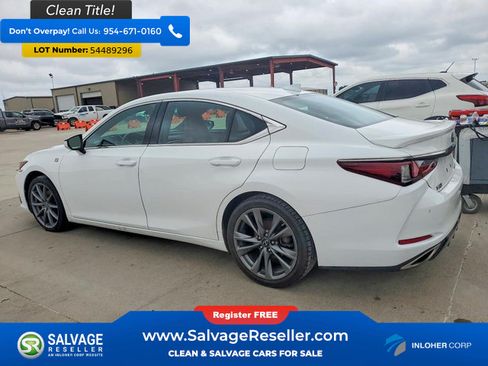 Used 2021 Lexus ES 350 F Sport w/ Accessory Package 2 FWD image 3