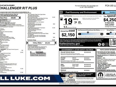 Used 2022 Dodge Challenger R/T w/ Plus Package