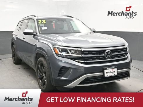Used 2023 Volkswagen Atlas SE w/ Black Wheel Package AWD/4WD image 1