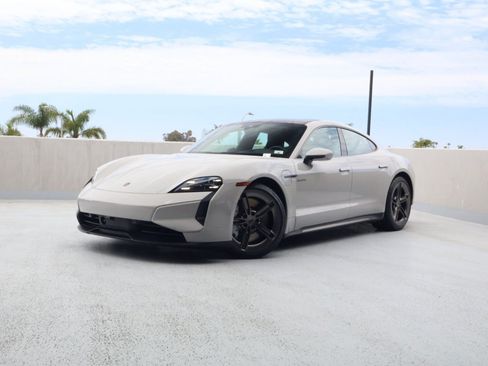Certified 2025 Porsche Taycan Turbo AWD/4WD image 1