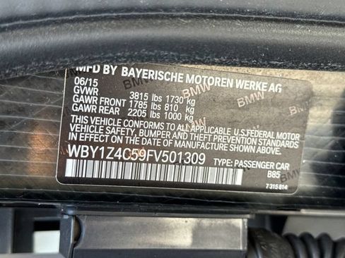 Used 2015 BMW i3 w/ Range Extender RWD image 30
