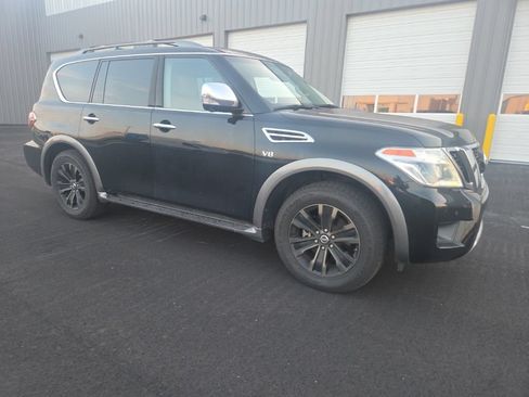 Used 2017 Nissan Armada Platinum w/ Captain Seat Package RWD image 13