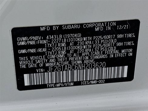 Used 2022 Subaru Crosstrek 2.0i image 21