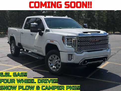 Used 2022 GMC Sierra 2500 Denali w/ Snow Plow Prep/Camper Package AWD/4WD image 1