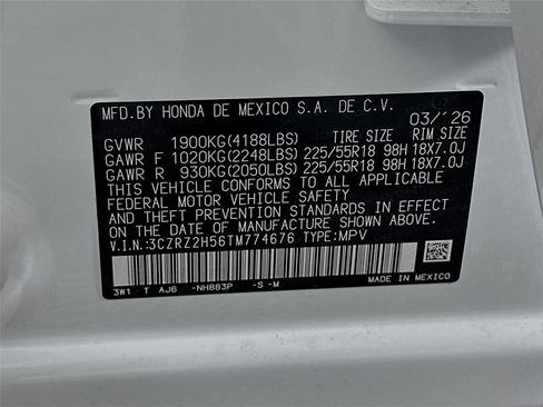 New 2026 Honda HR-V Sport image 22