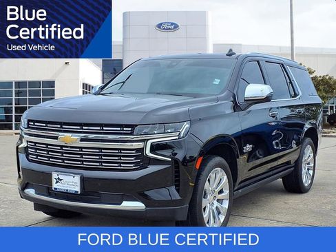 Used 2022 Chevrolet Tahoe Premier w/ Texas Edition RWD image 1