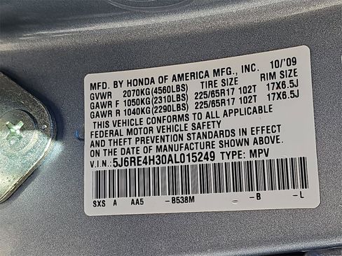 Used 2010 Honda CR-V LX image 33