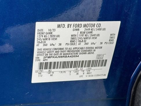 Used 2024 Ford Edge SEL w/ Sport Appearance Package AWD/4WD image 20