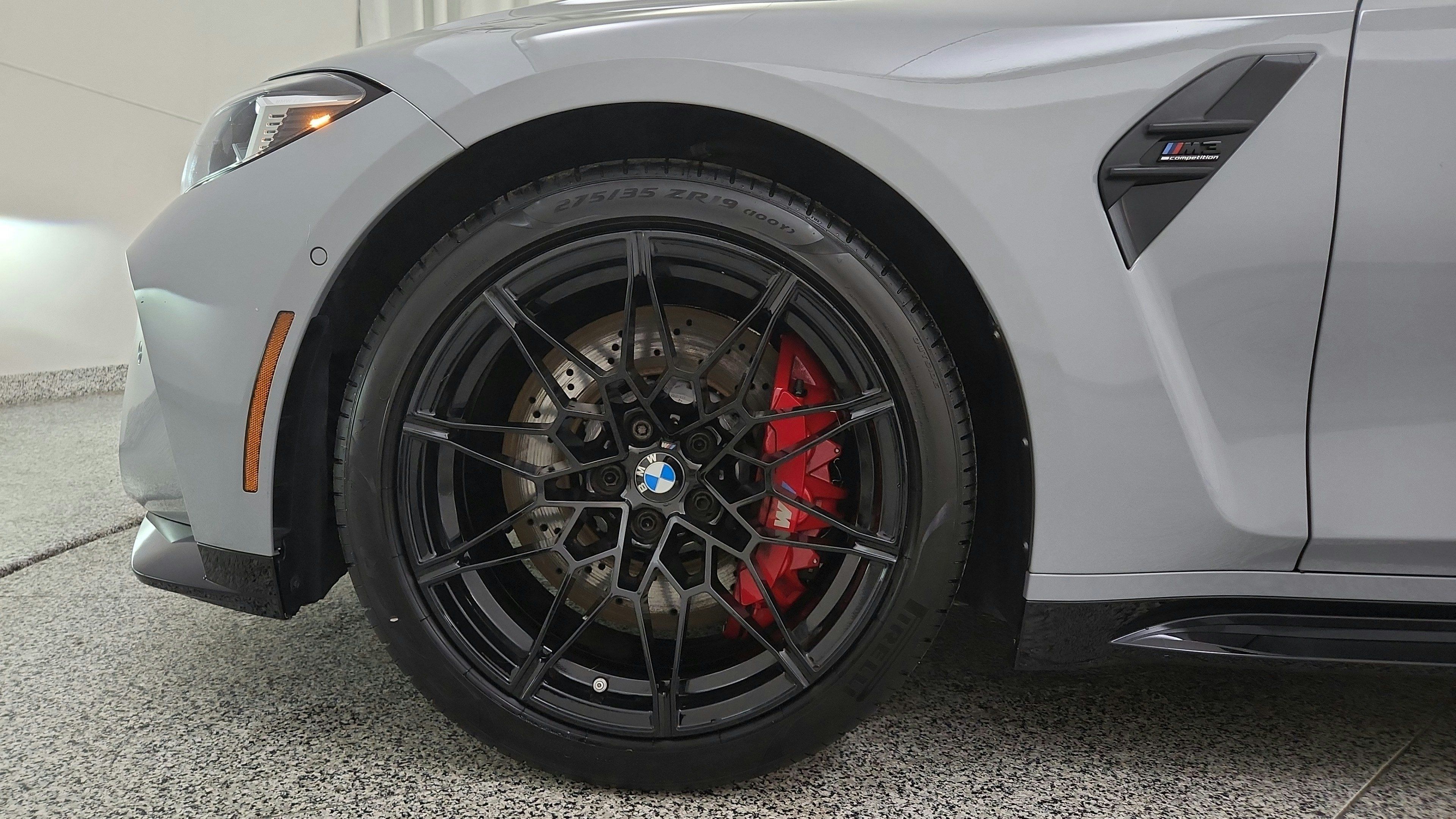 Used 2025 BMW M3 Competition w/ Parking Assistance Package RWD image 38
