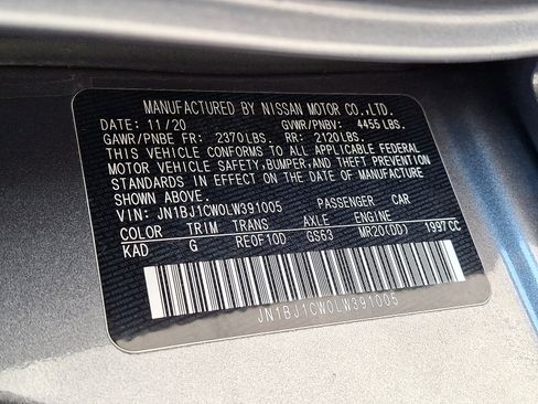 Used 2020 Nissan Rogue Sport SL w/ Premium Package image 28