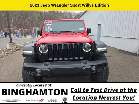 Used 2023 Jeep Wrangler Unlimited Sport AWD/4WD image 2