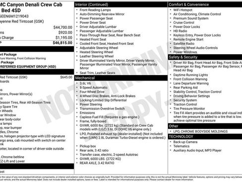 Used 2021 GMC Canyon Denali image 1