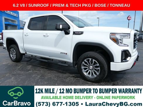 Certified 2021 GMC Sierra 1500 AT4 AWD/4WD image 1