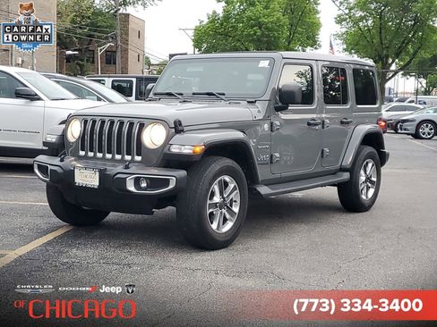 Certified 2021 Jeep Wrangler Unlimited Sahara AWD/4WD image 2