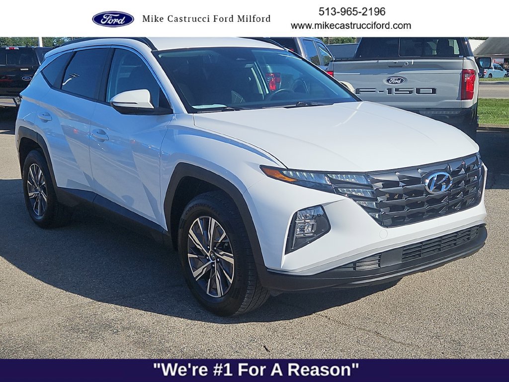 Used 2022 Hyundai Tucson Blue AWD/4WD image 1