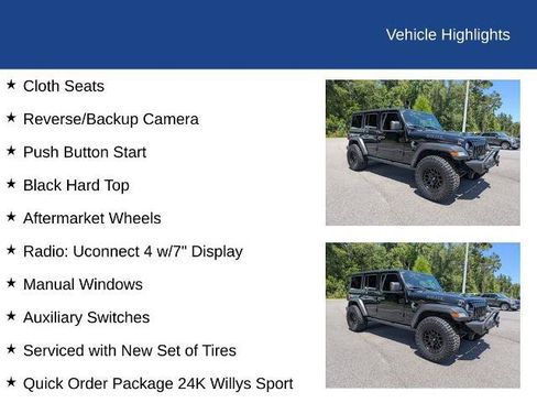 Used 2022 Jeep Wrangler Unlimited Sport AWD/4WD image 30