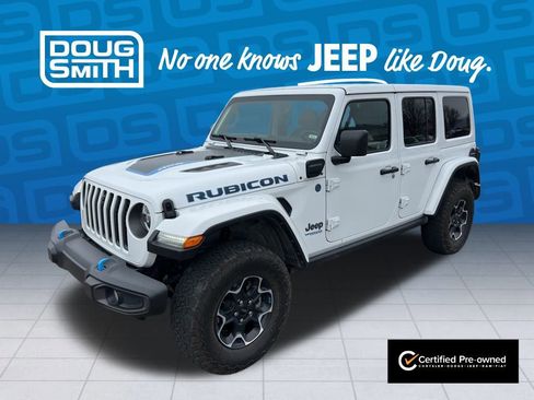 Used 2022 Jeep Wrangler Unlimited Rubicon 4xe w/ Dual Top Group image 1