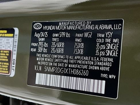 New 2026 Hyundai Santa Fe SEL AWD/4WD image 24